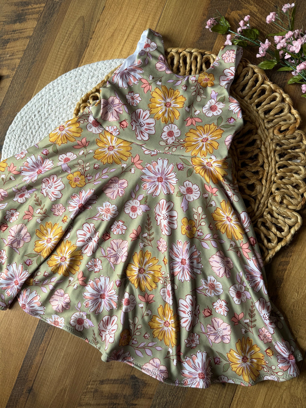 Custom Fabric Twirl Dress