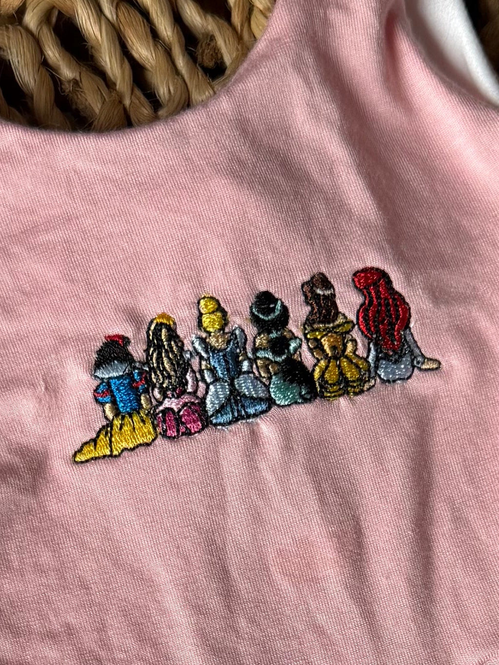 Embroidered Princess Backs