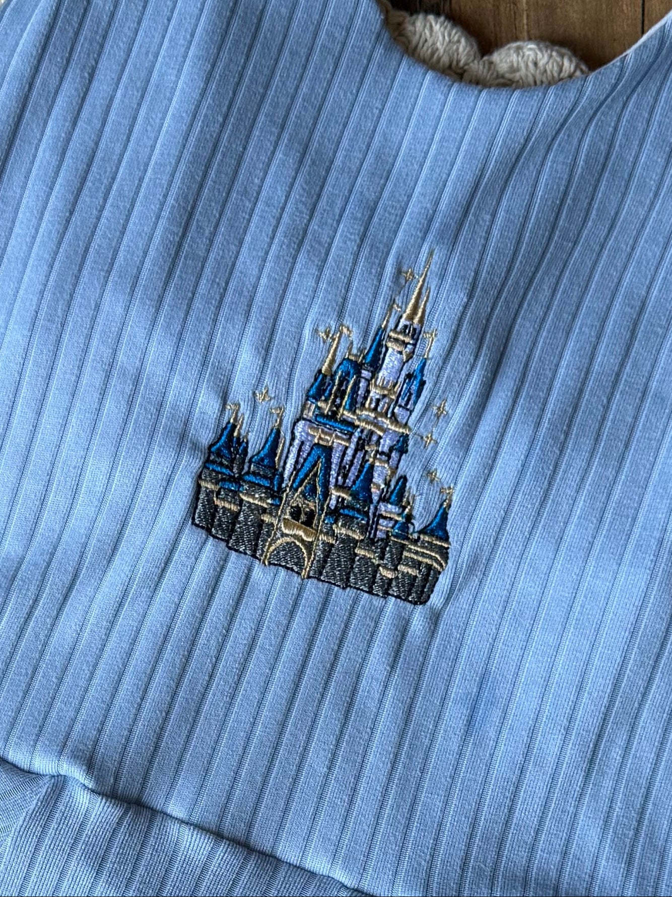 Embroidered Enchanted Castle