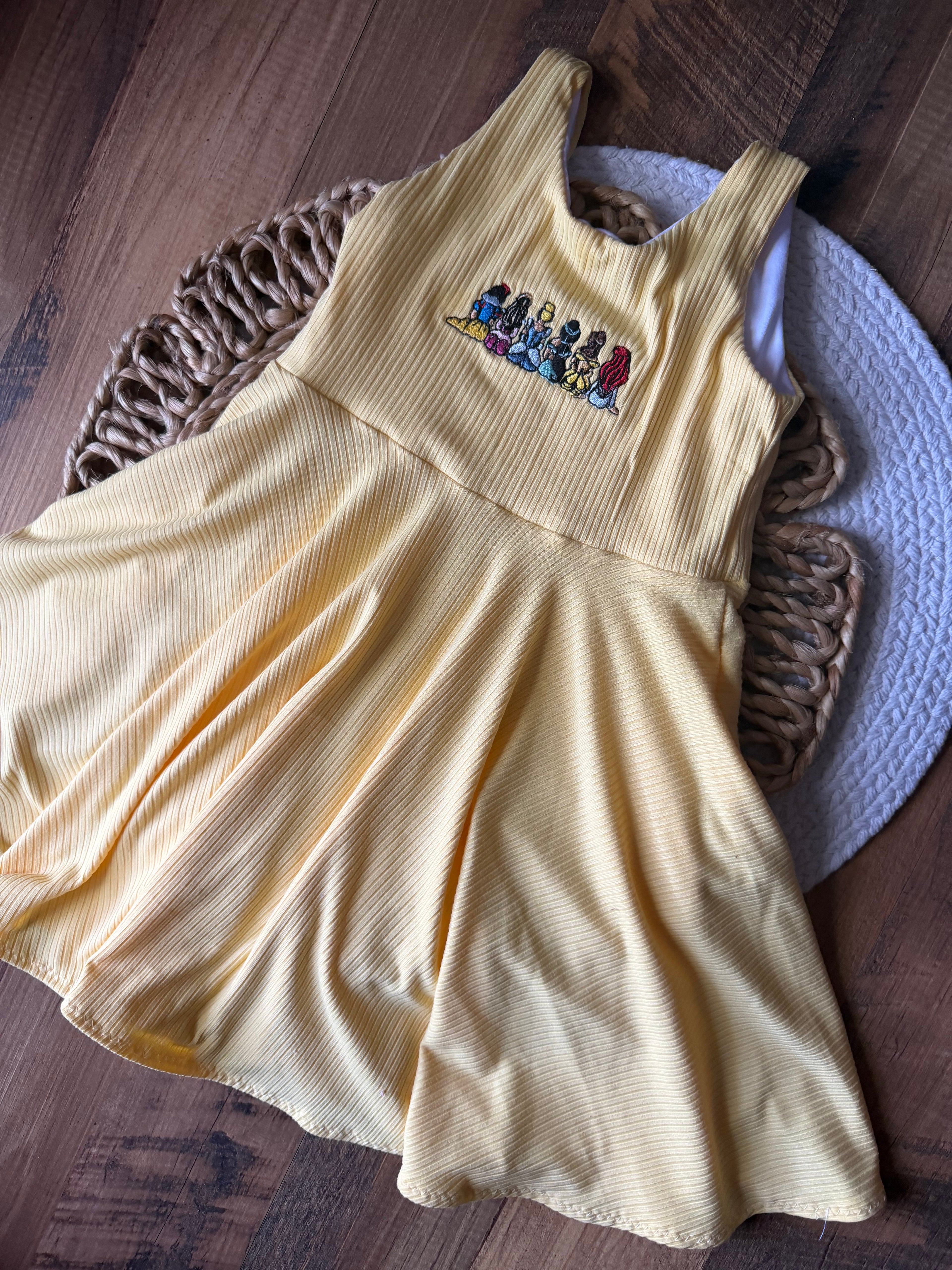 Embroidered Princess Backs